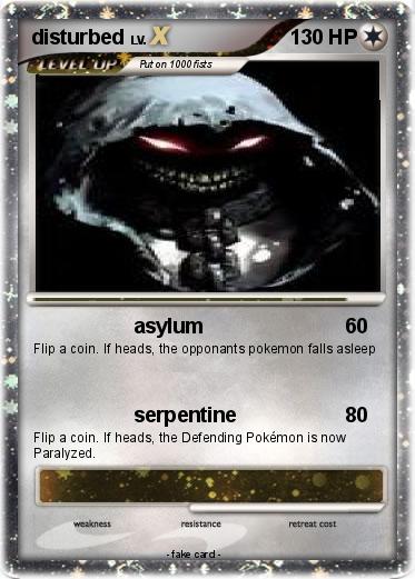 Pokemon disturbed