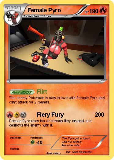 Pokemon Female Pyro