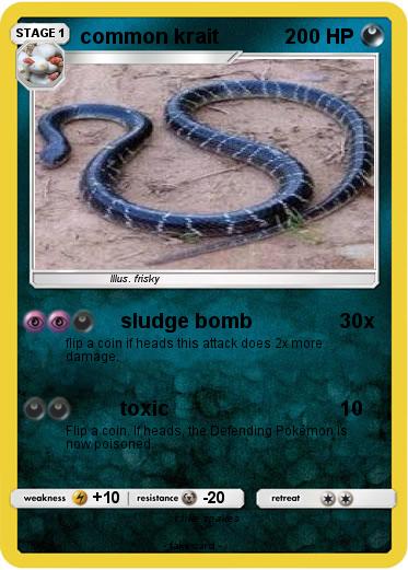 Pokemon common krait