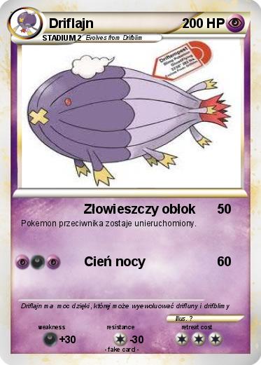 Pokemon Driflajn