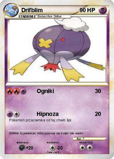 Pokemon Drifblim