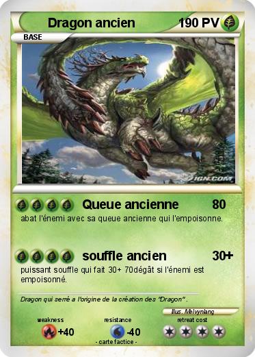 Pokemon Dragon ancien