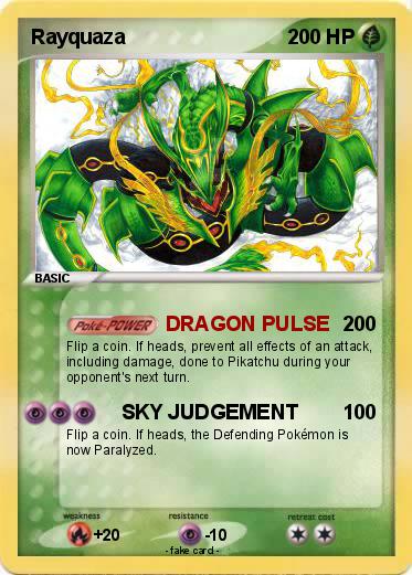 Pokemon Rayquaza