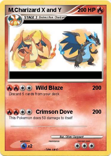 Pokemon M.Charizard X and Y