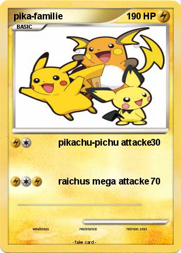 Pokemon pika-familie