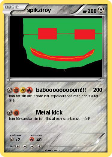 Pokemon spikziroy