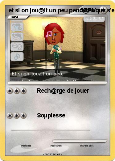 Pokemon et si on jou@it un peu pend@nt que s'est là