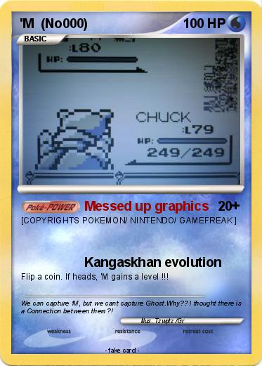 Pokemon 'M  (No000)