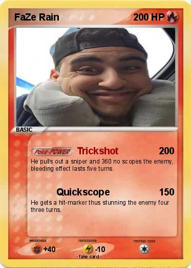 Pokemon FaZe Rain