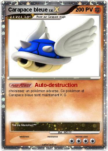 Pokemon Carapace bleue