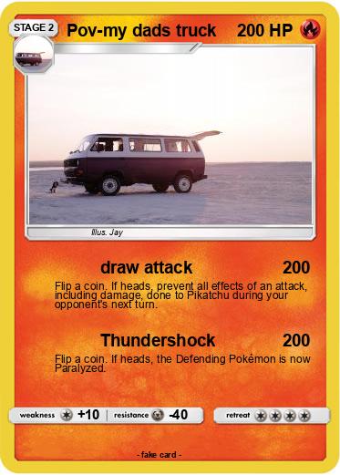 Pokemon Pov-my dads truck