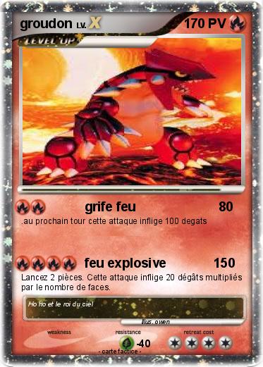 Pokemon groudon