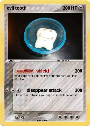 Pokemon evil tooth