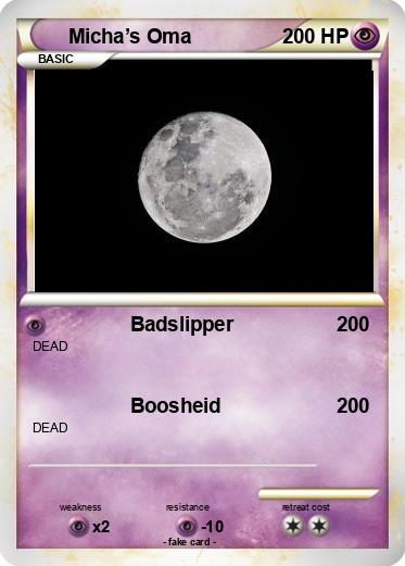 Pokemon Micha’s Oma