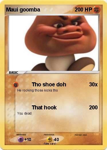 Pokemon Maui goomba