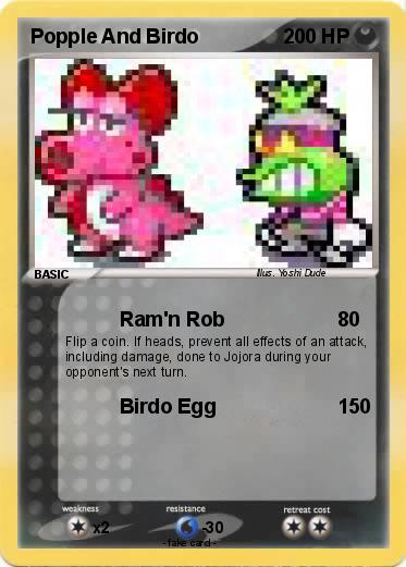 Pokemon Popple And Birdo