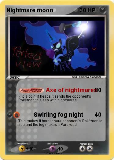 Pokemon Nightmare moon