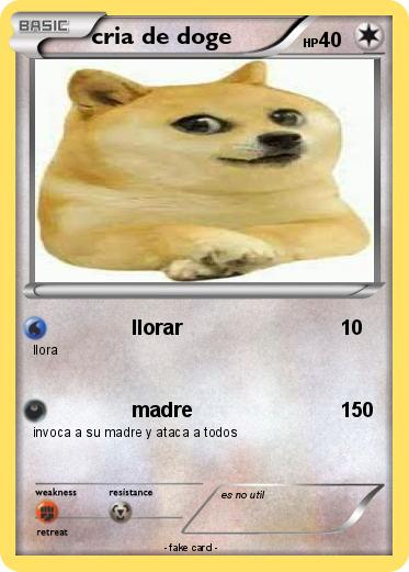 Pokemon cria de doge