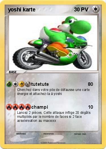 Pokemon yoshi karte