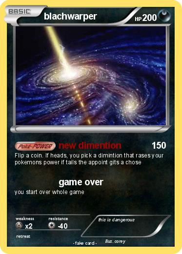 Pokemon blachwarper