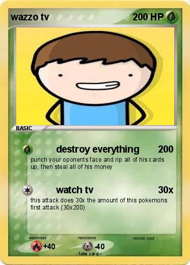 Pokemon wazzo tv