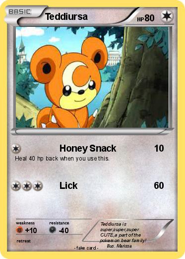 Pokemon Teddiursa