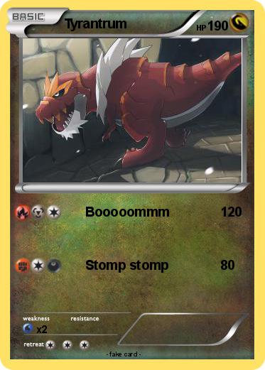 Pokemon Tyrantrum