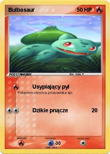Pokemon Bulbasaur