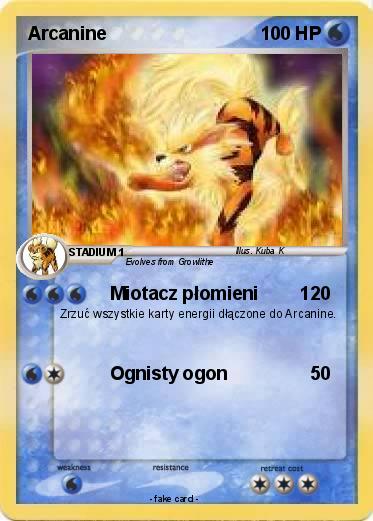 Pokemon Arcanine