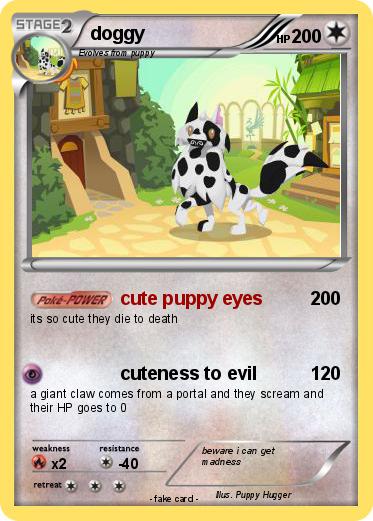 Pokemon doggy