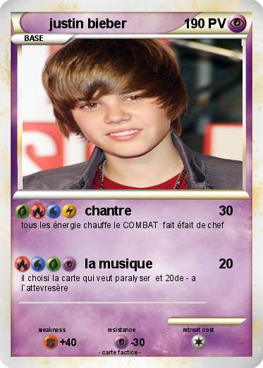 Pokemon justin bieber