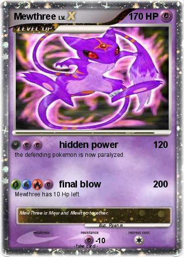 Pokemon Mewthree