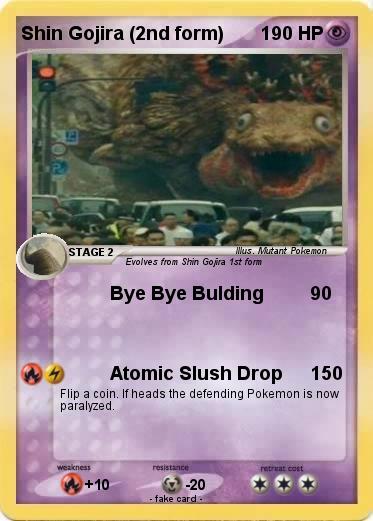Pokemon Shin Gojira (2nd form)