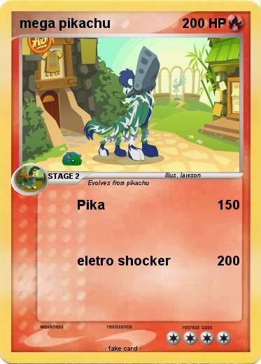 Pokemon mega pikachu