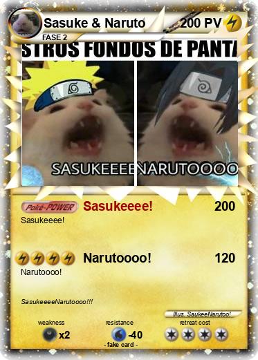 Pokemon Sasuke & Naruto