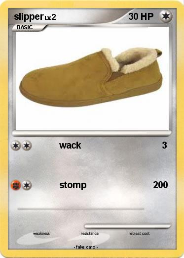 Pokemon slipper