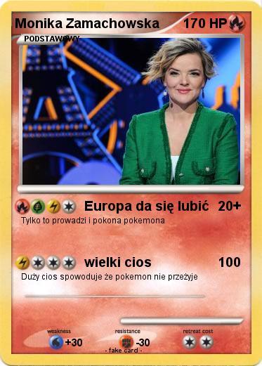 Pokemon Monika Zamachowska