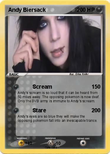 Pokemon Andy Biersack