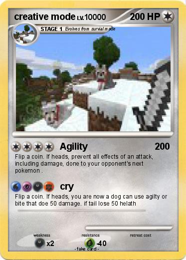 Pokemon creative mode