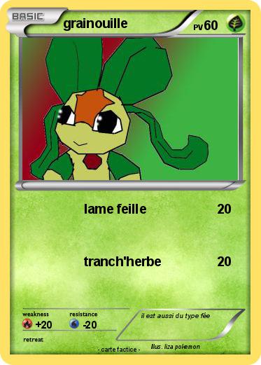 Pokemon grainouille