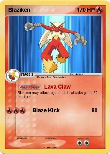 Pokemon Blaziken