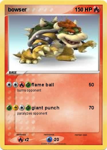 Pokemon bowser