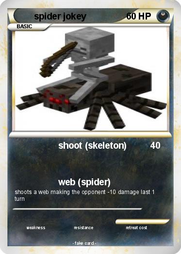 Pokemon spider jokey