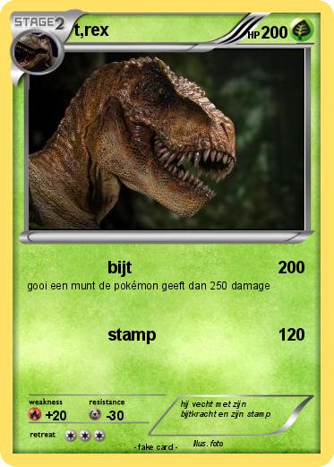 Pokemon t,rex