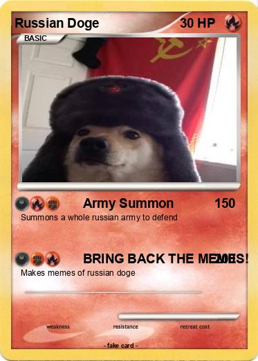 Pokemon Russian Doge