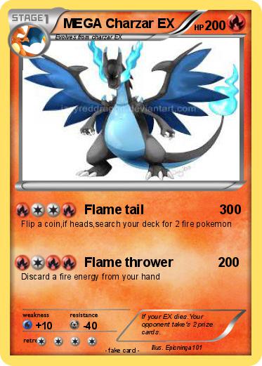Pokemon MEGA Charzar EX