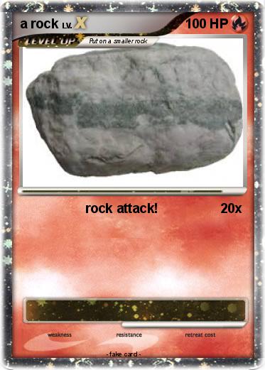 Pokemon a rock