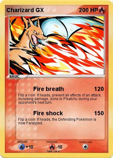 Pokemon Charizard GX