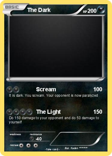Pokemon The Dark