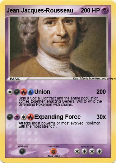 Pokemon Jean Jacques-Rousseau